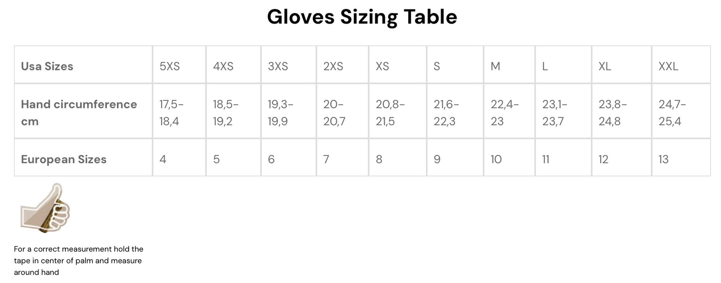 OMP KS-2 'ART' Kart Gloves - Black / Red (Kids to Adult Sizes 5XS-XL)