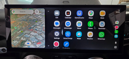 NEW 12.3″ PREMIUM Apple Car Play Upgrade for Jeep Wrangler JK/JKU 2008-2018 (INSTALLED with REVERSE CAM) with Android Auto