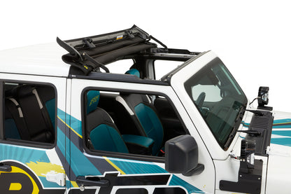 SUNRIDER Sun Roof FOR HARDTOP® - Black Twill for Jeep Wrangler JL / JLU / JT by Bestop