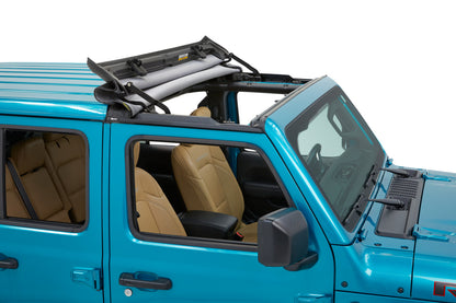 SUNRIDER Sun Roof FOR HARDTOP® - Black Twill for Jeep Wrangler JL / JLU / JT by Bestop