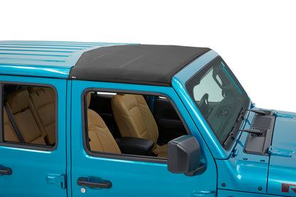 SUNRIDER Sun Roof FOR HARDTOP® - Black Twill for Jeep Wrangler JL / JLU / JT by Bestop