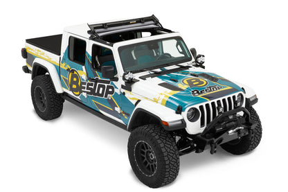 SUNRIDER Sun Roof FOR HARDTOP® - Black Twill for Jeep Wrangler JL / JLU / JT by Bestop