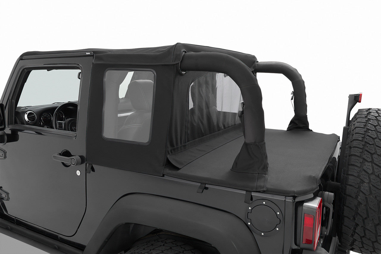 HALFTOP Soft Top with SUNRIDER (DEMO UNIT) - for Wrangler 2dr JK by Bestop