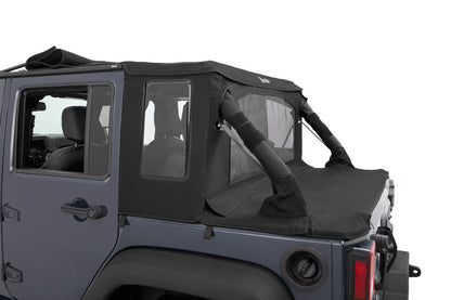 HALFTOP Soft Top with SUNRIDER - for 4dr Wrangler JKU by Bestop