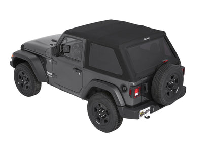 TREKTOP® SLANTBACK Soft Top - for 4dr Wrangler JLU by Bestop