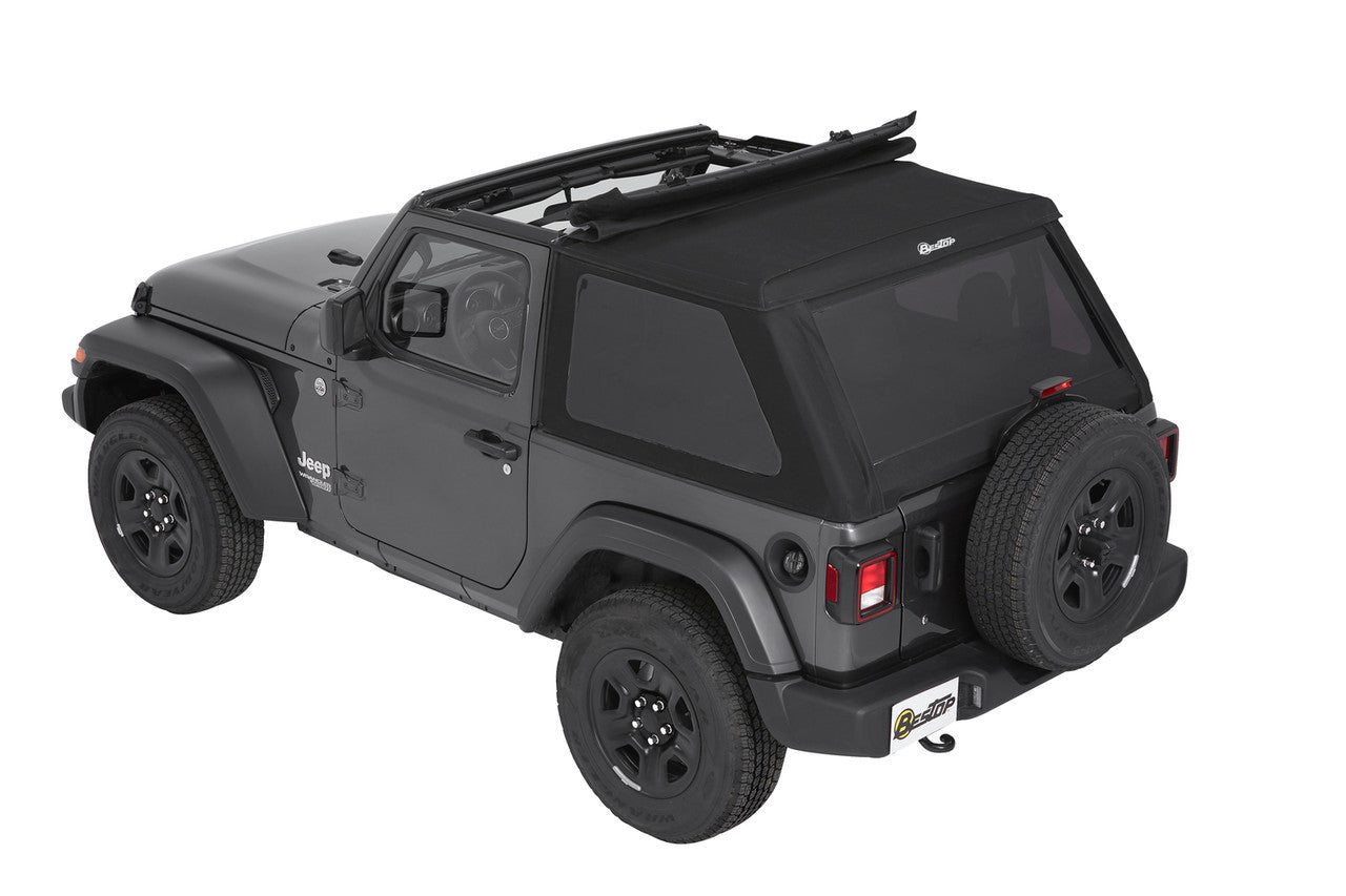 TREKTOP® SLANTBACK Soft Top - for 4dr Wrangler JLU by Bestop