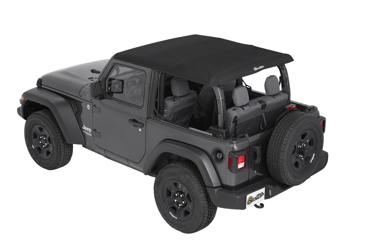 TREKTOP® SLANTBACK Soft Top - for 4dr Wrangler JLU by Bestop