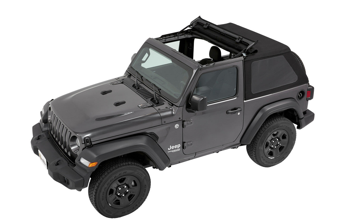 TREKTOP® SLANTBACK Soft Top - for 4dr Wrangler JLU by Bestop