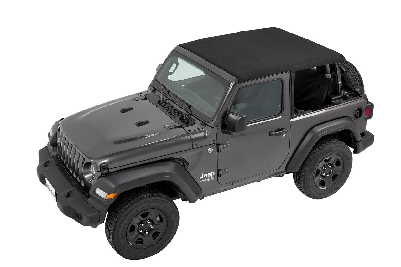 TREKTOP® SLANTBACK Soft Top - for 4dr Wrangler JLU by Bestop
