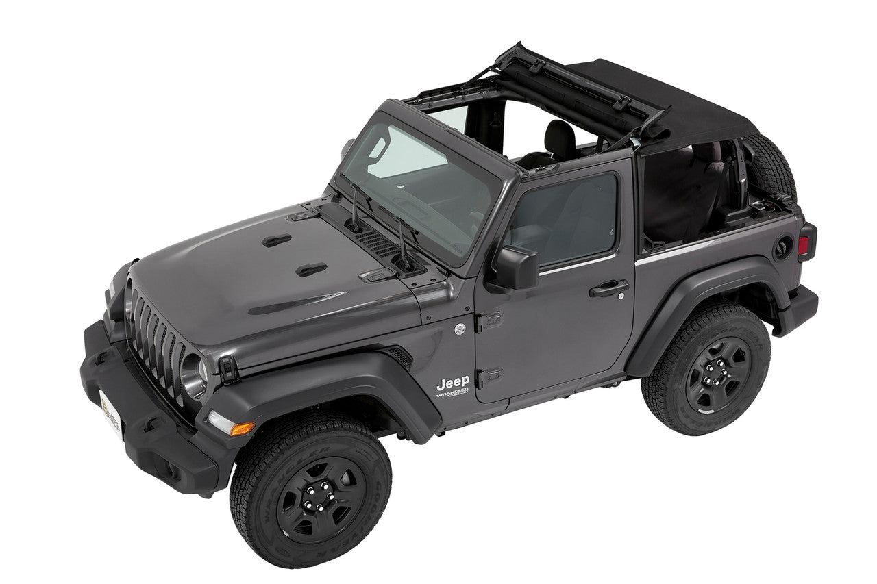 TREKTOP® SLANTBACK Soft Top - for 4dr Wrangler JLU by Bestop