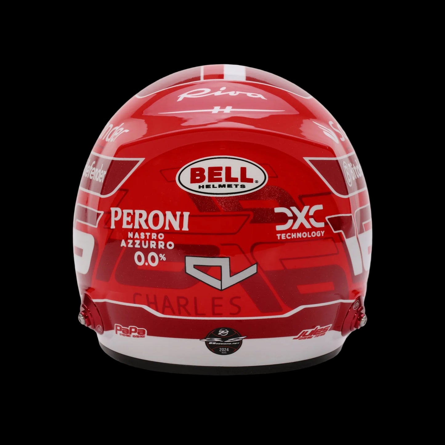 F1 MINI BELL HELMETS - Charles Leclerc