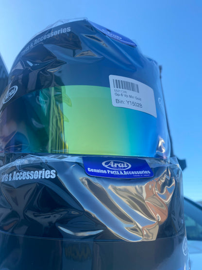 ARAI GP-6 / SK-6 Mirrorized Visor - GOLD