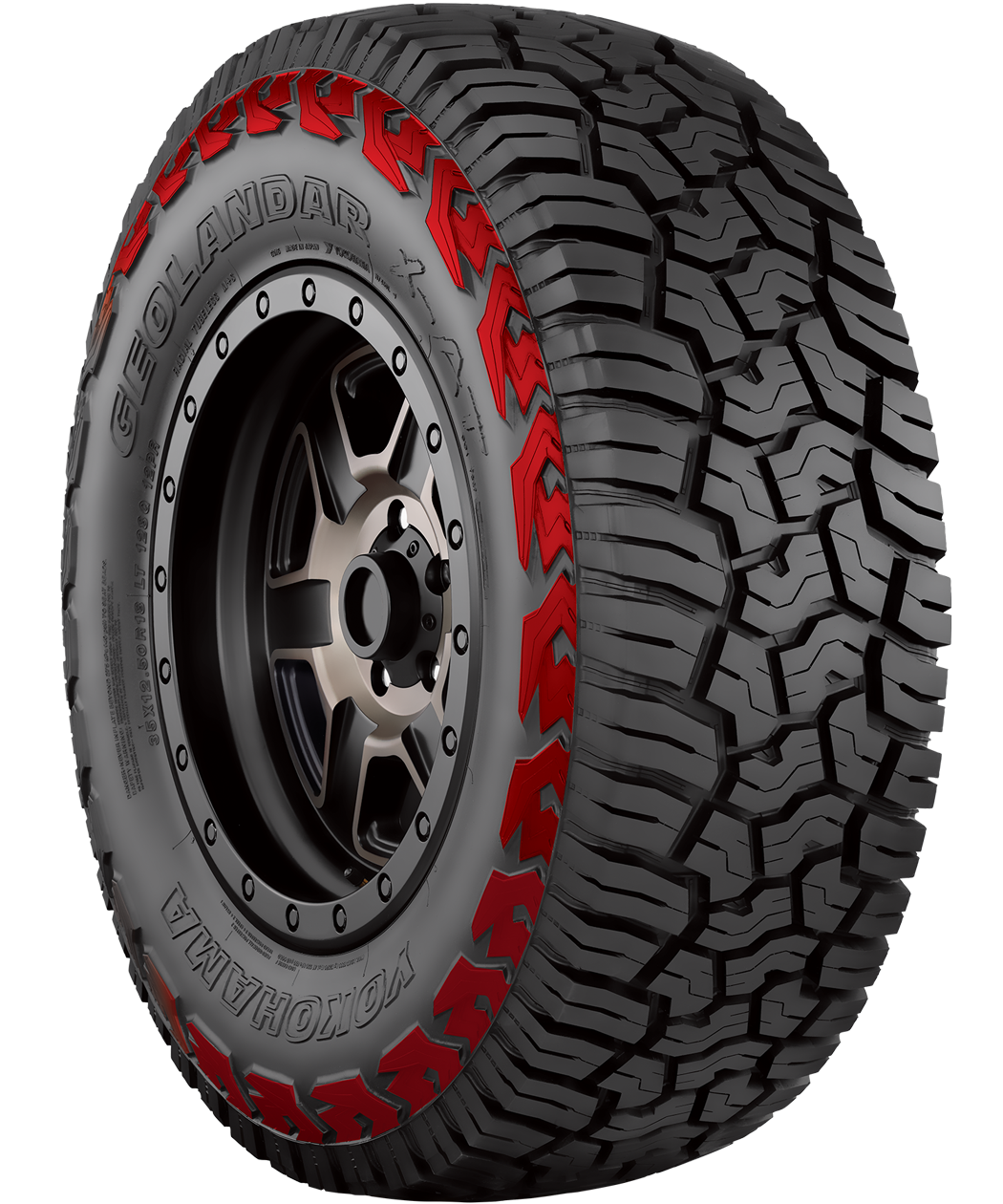 Yokohama Geolandar X-AT G016 35" All Terrain 35/12.5/R17 (for 17" Rim) (set of 5)