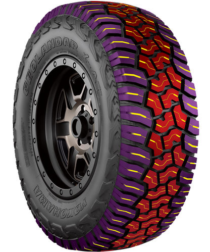 Yokohama Geolandar X-AT G016 35" All Terrain 35/12.5/R17 (for 17" Rim) (set of 5)