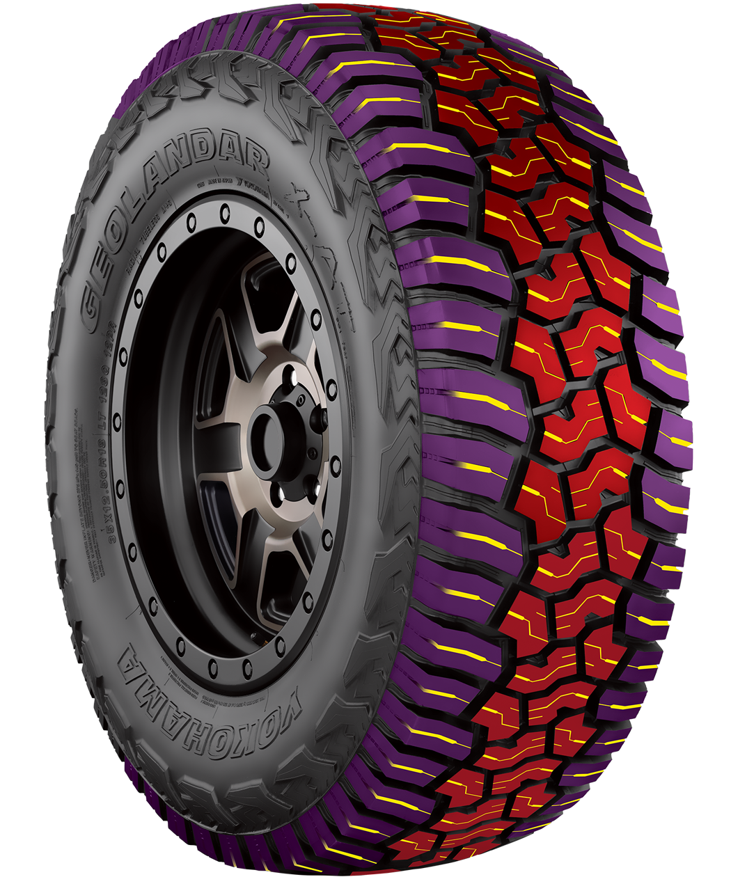 Yokohama Geolandar X-AT G016 33" All Terrain 285/70R17 (for 17" Rim) (set of 5)