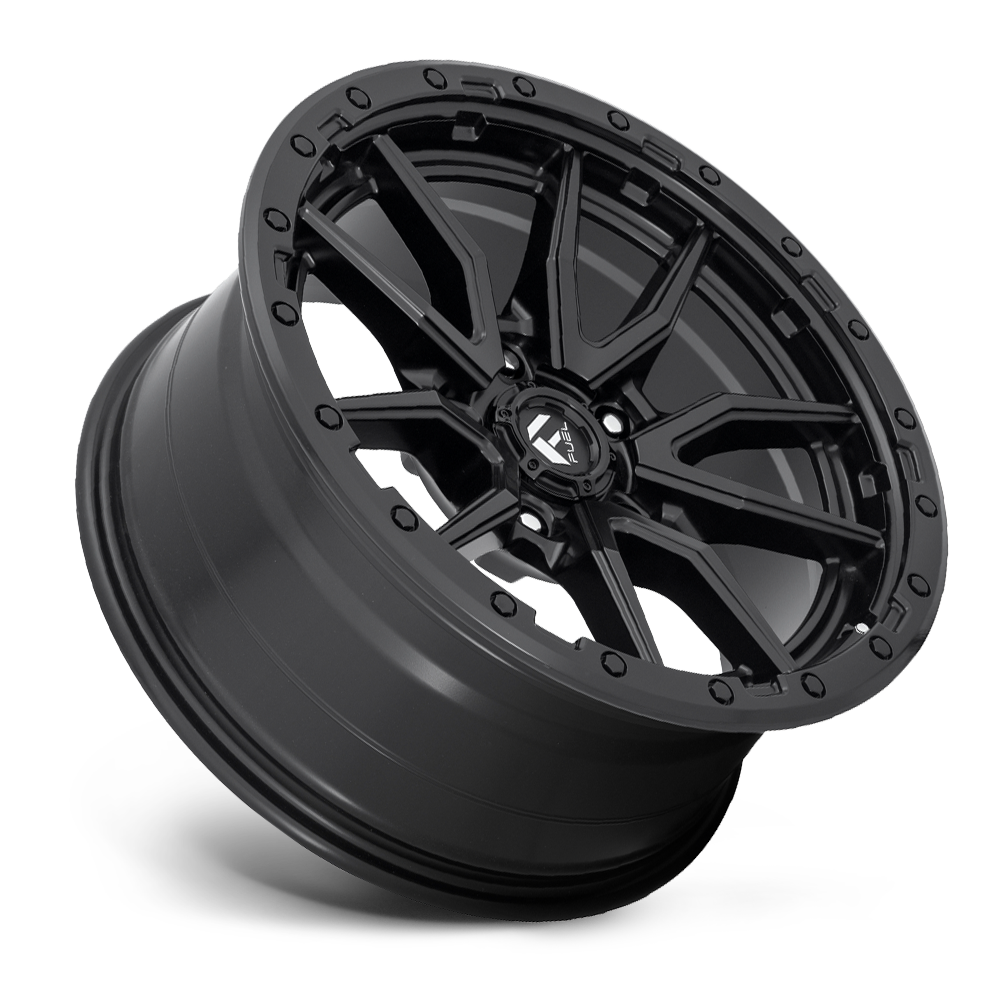 FUEL OFFROAD 'REBEL' D679 17" rims for HILUX / RANGER 6/139.7 - Matt Black +1 (set of 4)