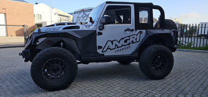HALFTOP Soft Top with SUNRIDER (DEMO UNIT) - for Wrangler 2dr JK by Bestop