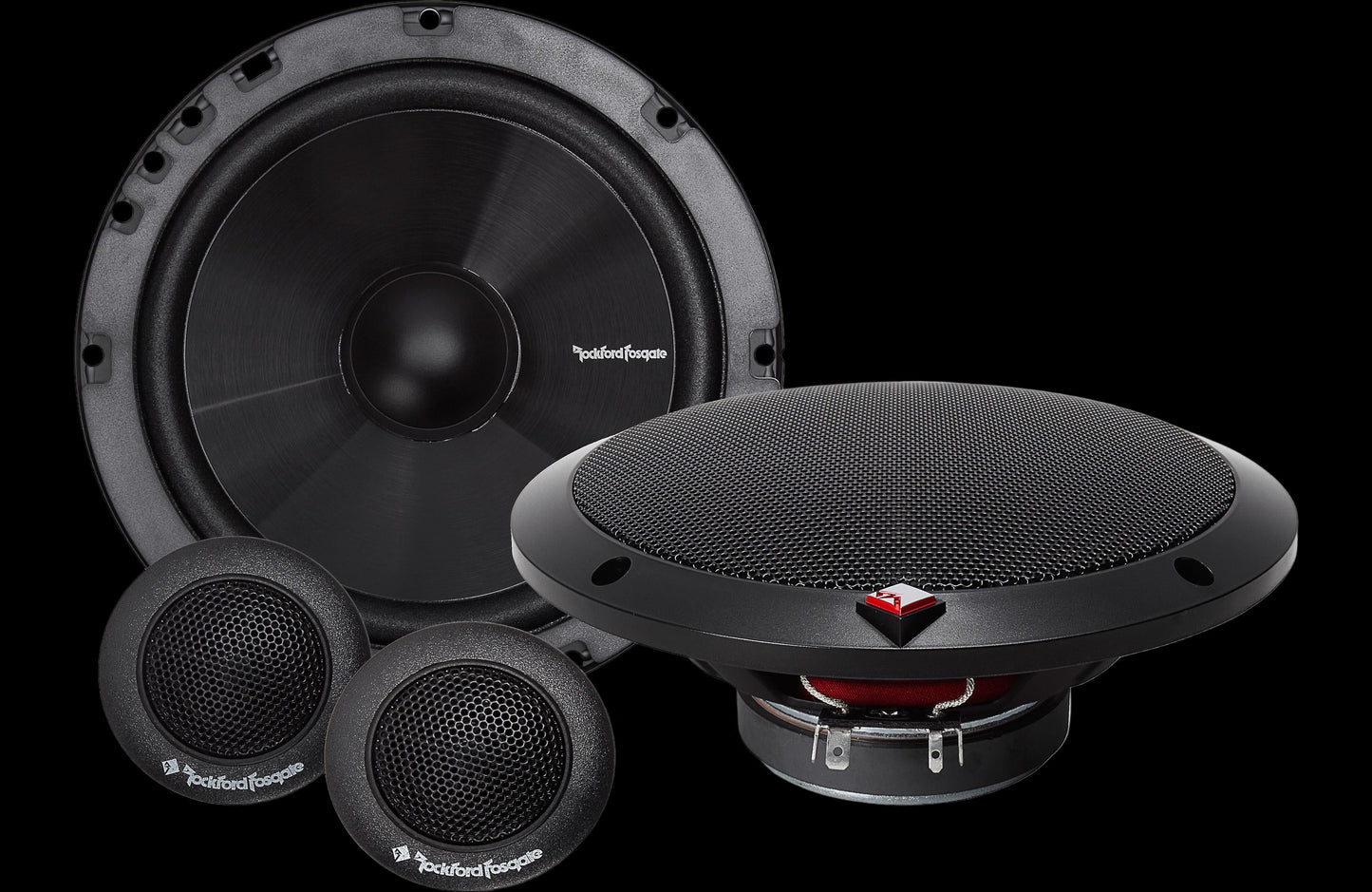 Rockford Fosgate 'PRIME' Series 6 Speaker Audio Upgrade for Jeep Wrangler JK JKU 2007-2014 (FULLY INSTALLED)