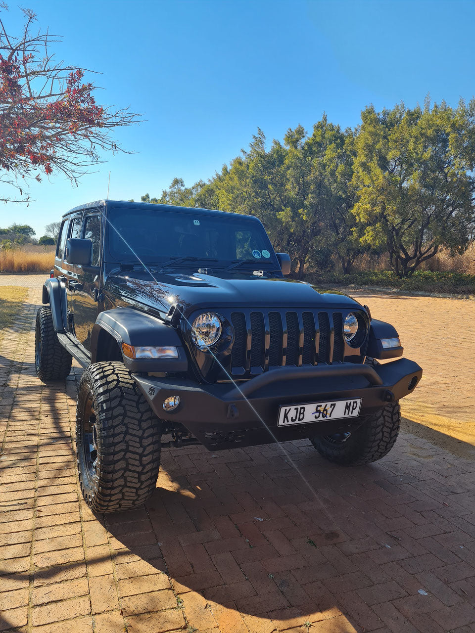 RockRage OVERLAND Full Rear Bumper for Wrangler JL / JLU