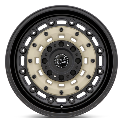BLACK RHINO 'ARSENAL' 17" - Sand on Black (set of 5 Jeep 5x127) -18 9.5J