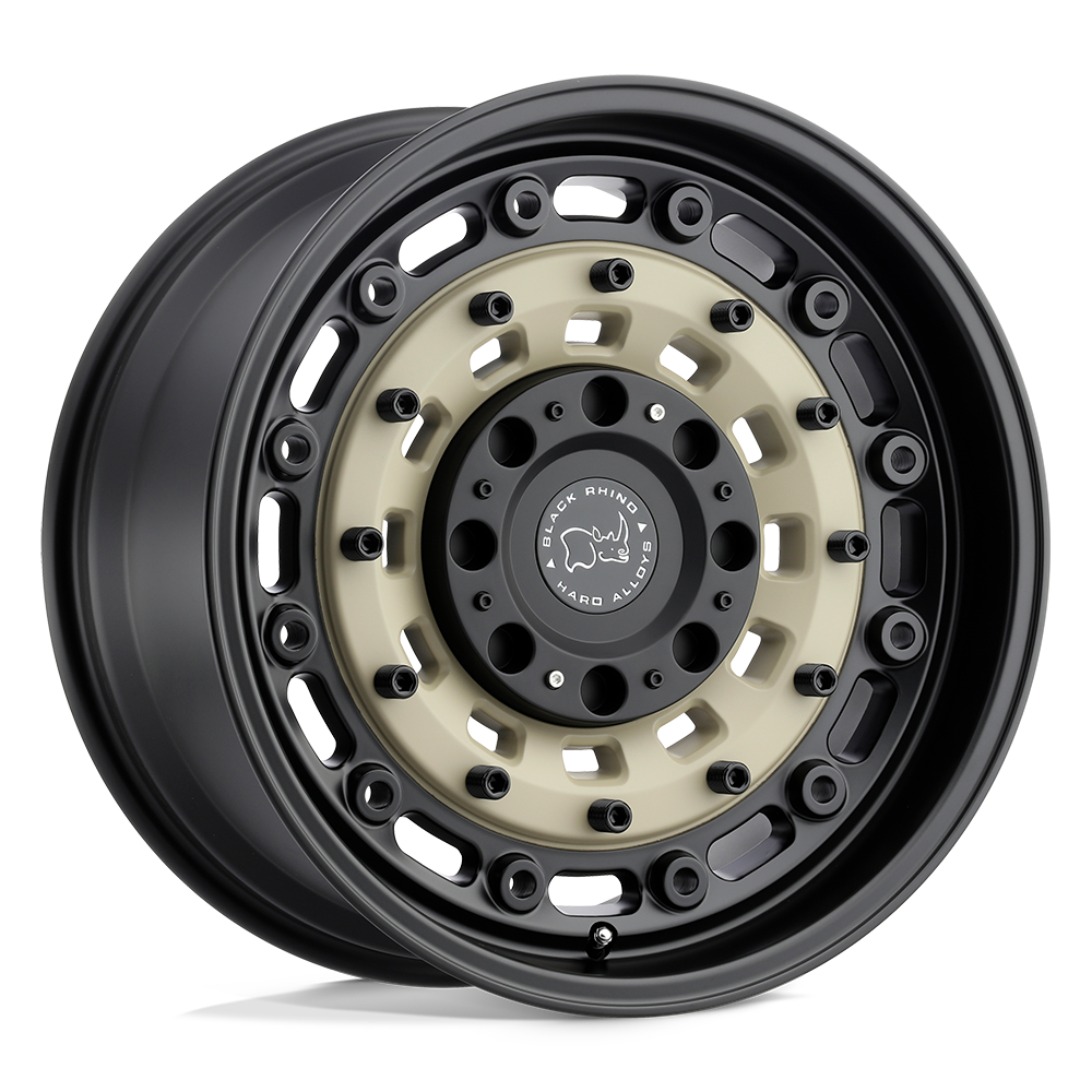 BLACK RHINO 'ARSENAL' 17" - Sand on Black (set of 5 Jeep 5x127) -18 9.5J