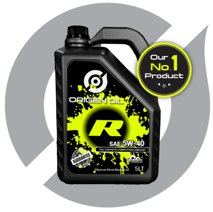 ORIGEN 'R' 5w-40 - High Performance Competition Oil  (5 litre)