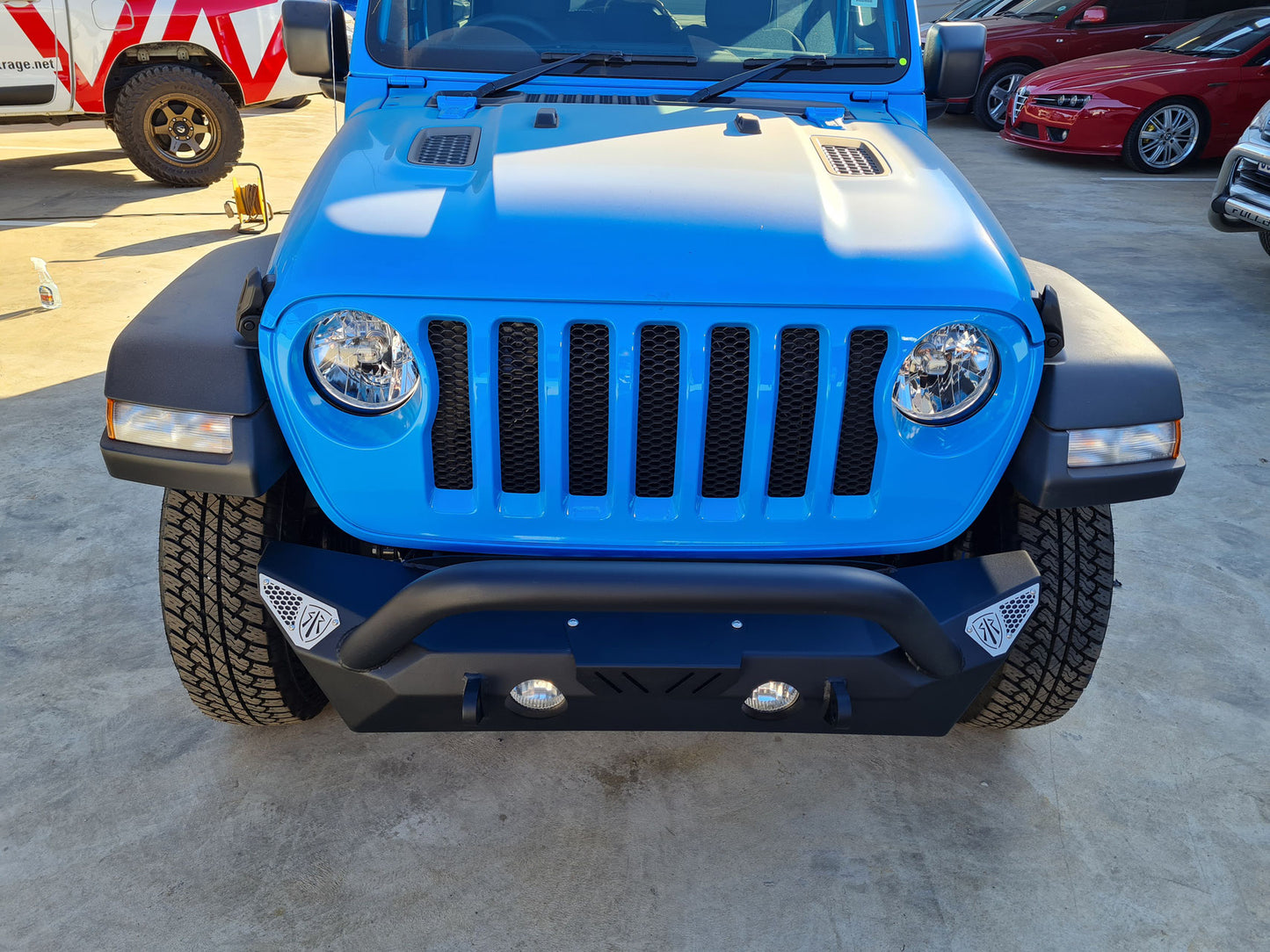 RockRage OUTLAW Stubby Front Bumper for Wrangler JL / JLU / Gladiator
