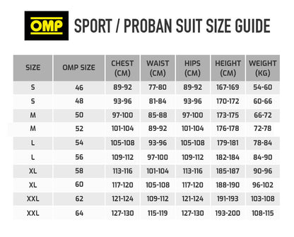 OMP KS-4 Kart Suit 2026 BLACK/ RED - Youth to Adult (Sizes S-XXL)