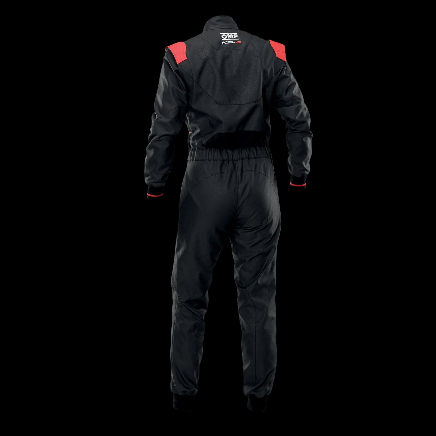 OMP KS-4 Kart Suit 2026 BLACK/ RED - Youth to Adult (Sizes S-XXL)
