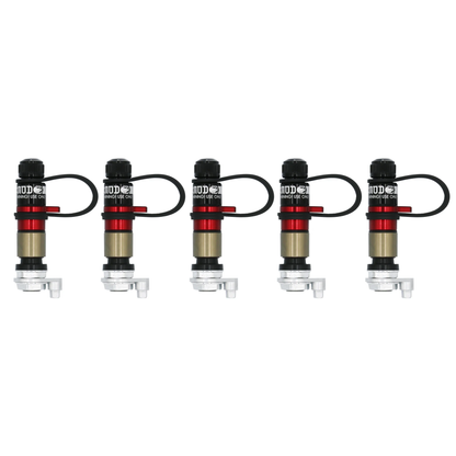 APEX RPV Rapid Tyre Deflation Valves for Jeep Wrangler JK / JKU / JL / JLU / Gladiator  (Set of 5)