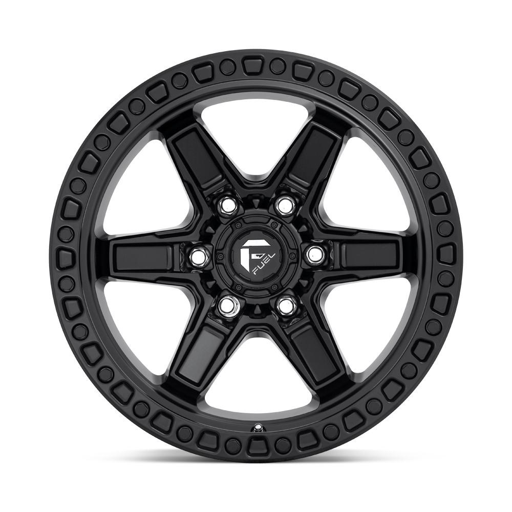 FUEL OFFROAD 'KICKER' D697 17" Rims for Hilux / Ranger / LC - Matte Black (1790 6/139.7 +1) set of 4