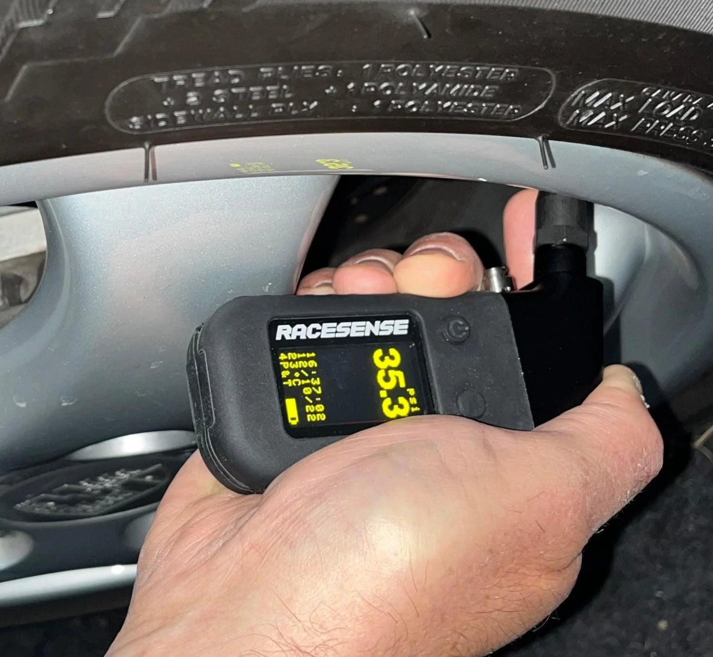 RaceSense POCKET Smart TYRE GAUGE with Temp Probe (with PC/ Phone App)