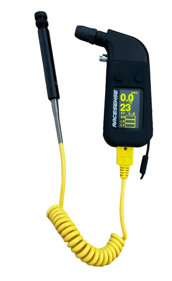 RaceSense POCKET Smart TYRE GAUGE with Temp Probe (with PC/ Phone App)