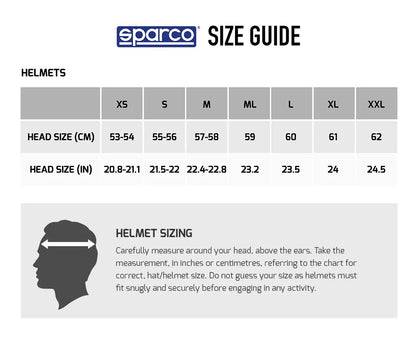 SPARCO (CMR) GP KF-4W Junior Karting Helmet