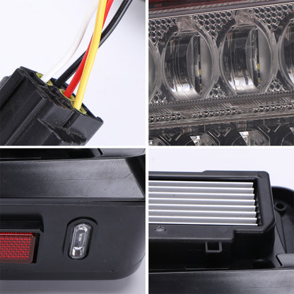 TAIL LIGHTS - SPIDER EYES LED replacement for Wrangler JK JKU (pair)