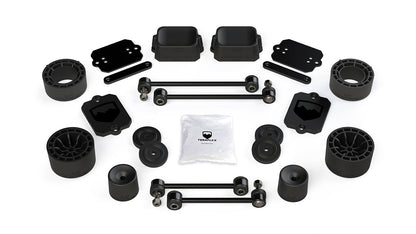 FULLY FITTED: 2.5” Teraflex Performance Spacer Lift Kit with FALCON SP2 shocks for Wrangler 2dr JL / 4dr JLU