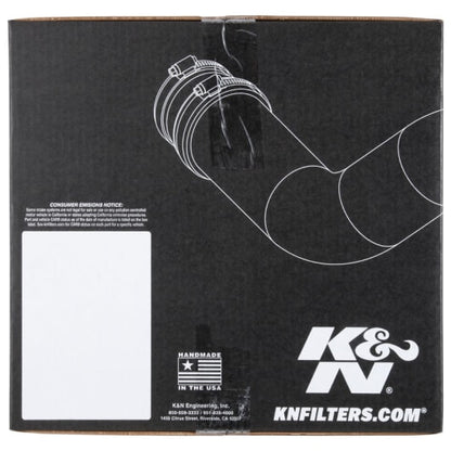 K&N PERFORMANCE COLD AIR INTAKE / INDUCTION SYSTEM for JEEP Wrangler JK 2012+ 3.6L (63-1581)