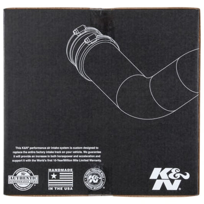 K&N PERFORMANCE AIR INTAKE / INDUCTION SYSTEM for JEEP Wrangler JL and Gladiator 2018+ 3.6L (63-1576)