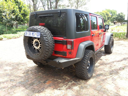 RockRage EXPLORER Full Rear Bumper for Wrangler JK / JKU