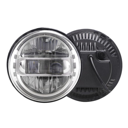 LED Headlights 'KONG JL-Style' with DRL for Wrangler JK JKU TJ (pair) A+ 'Philips' LED