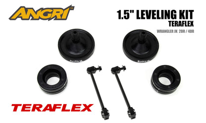 FULLY FITTED: 1.5" Teraflex Levelling SYSTEM for Wrangler JK / JKU