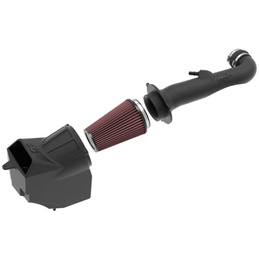 K&N PERFORMANCE AIR INTAKE / INDUCTION SYSTEM for JEEP Wrangler JL and Gladiator 2018+ 3.6L (63-1576)