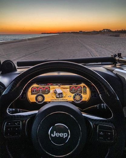 CAROBOTOR J Pro - Digital Dashboard for Jeep Wrangler JK JKU (2007-2020)