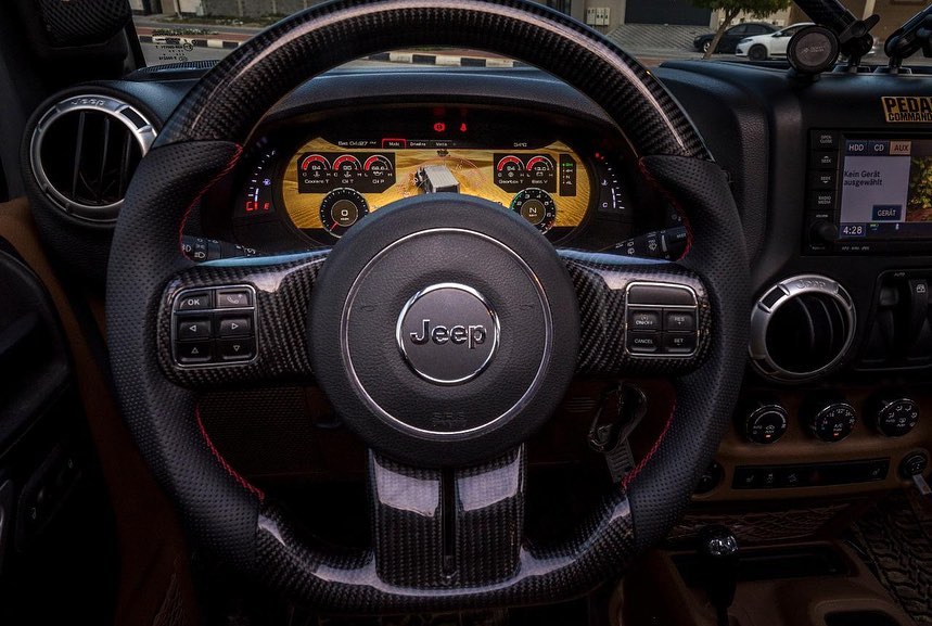 CAROBOTOR J Pro - Digital Dashboard for Jeep Wrangler JK JKU (2007-2020)