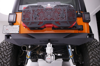 Topfire Blade II Rear Bumper (Full Width) for Wrangler JK JKU