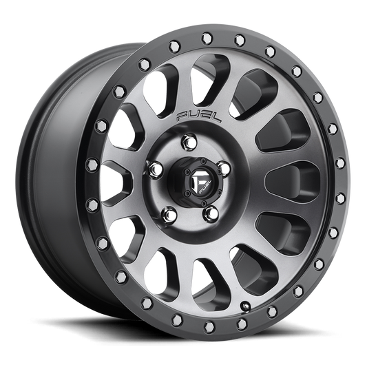 FUEL OFFROAD 'VECTOR' 20" D601 - Matte Gunmetal 20" Rims -18 (set of 5 Jeep 5x127)