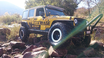 RockRage ULTIMA ROCK SLIDERS for Wrangler JKU - 4DR