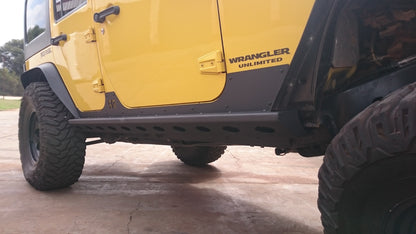 RockRage ULTIMA ROCK SLIDERS for Wrangler JKU - 4DR