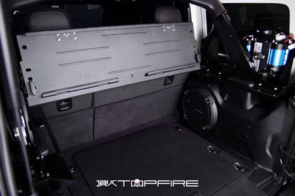 Topfire Collapsible Rear Cargo Luggage Cover / Rack - Steel for Wrangler 4dr JLU