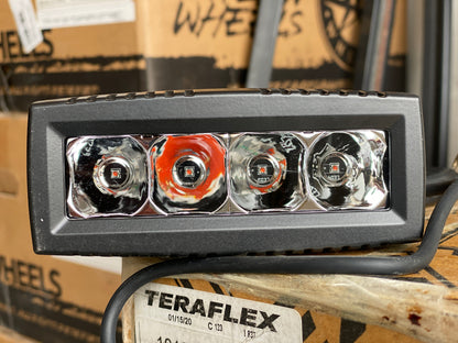 Aurora 12w 'AMBER' 4" Bar LED SPOT light (4 x 3w)
